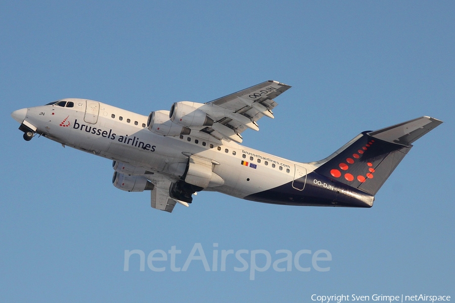 Brussels Airlines BAe Systems BAe-146-RJ85 (OO-DJN) | Photo 42819
