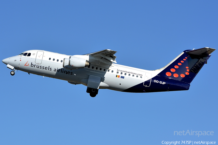 Brussels Airlines BAe Systems BAe-146-RJ85 (OO-DJP) | Photo 42810