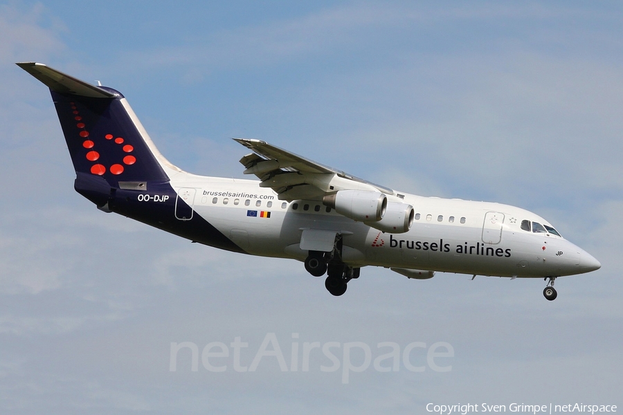 Brussels Airlines BAe Systems BAe-146-RJ85 (OO-DJP) | Photo 52868
