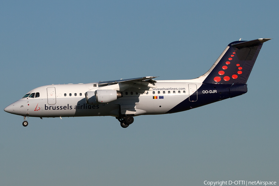 Brussels Airlines BAe Systems BAe-146-RJ85 (OO-DJR) | Photo 199877