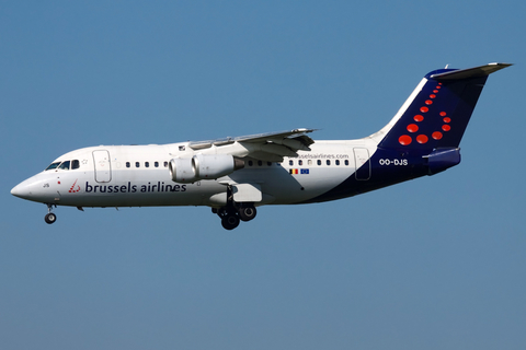 Brussels Airlines BAe Systems BAe-146-RJ85 (OO-DJS) at  Brussels - International, Belgium