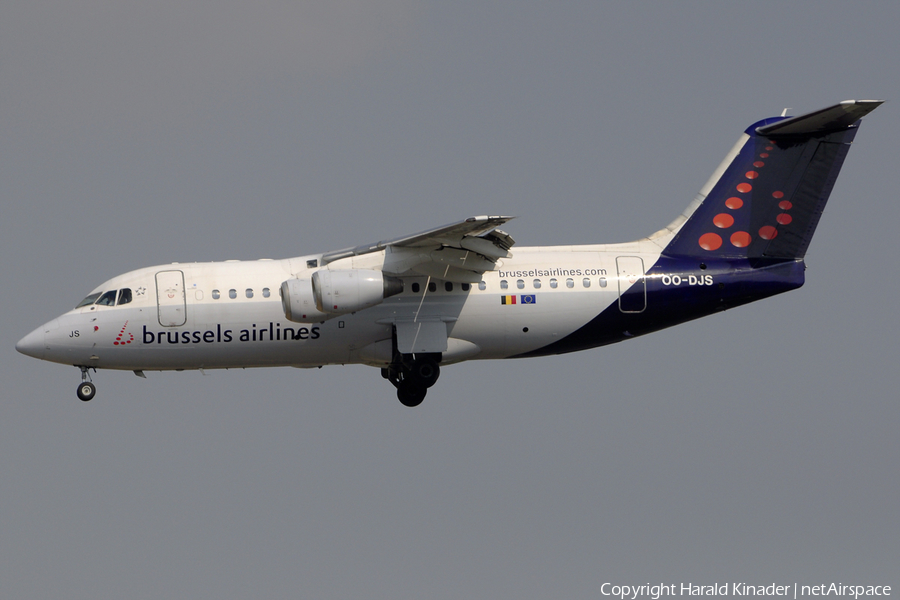 Brussels Airlines BAe Systems BAe-146-RJ85 (OO-DJS) | Photo 311193