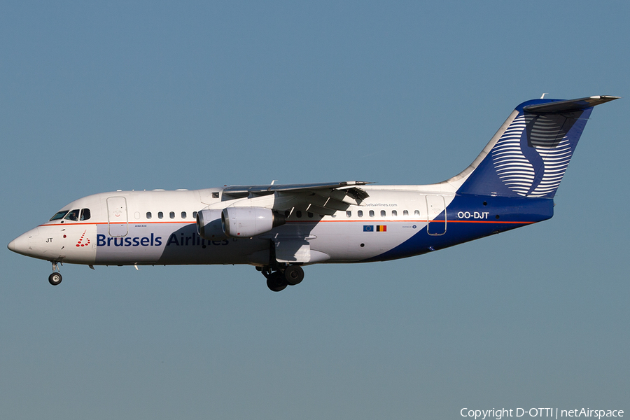 Brussels Airlines BAe Systems BAe-146-RJ85 (OO-DJT) | Photo 199871