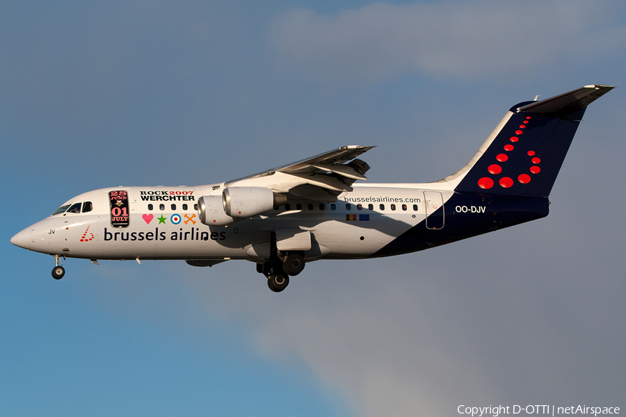 Brussels Airlines BAe Systems BAe-146-RJ85 (OO-DJV) | Photo 208662