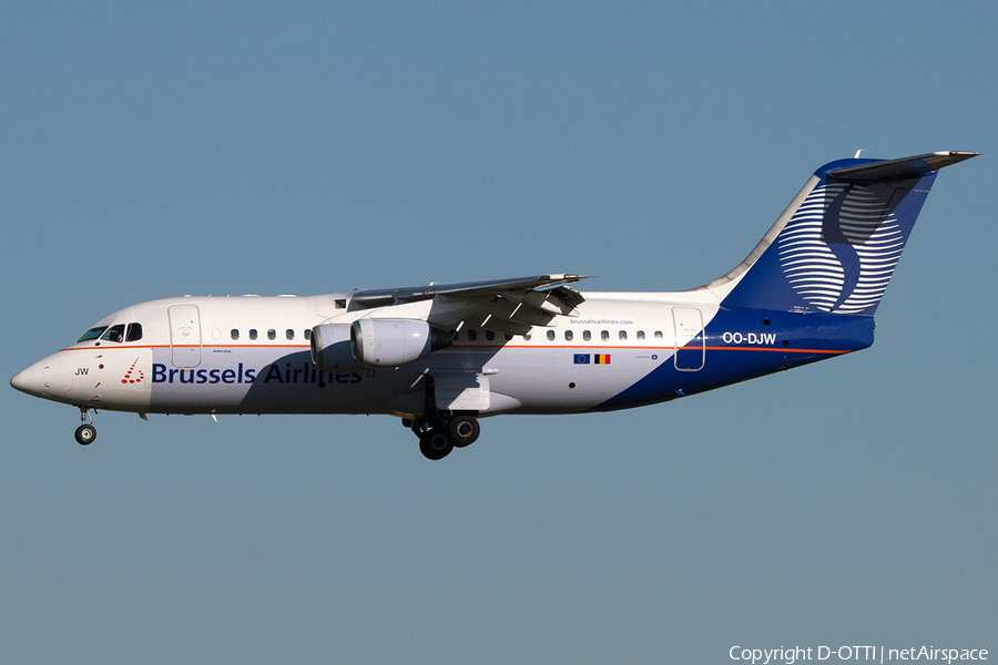 Brussels Airlines BAe Systems BAe-146-RJ85 (OO-DJW) | Photo 199865