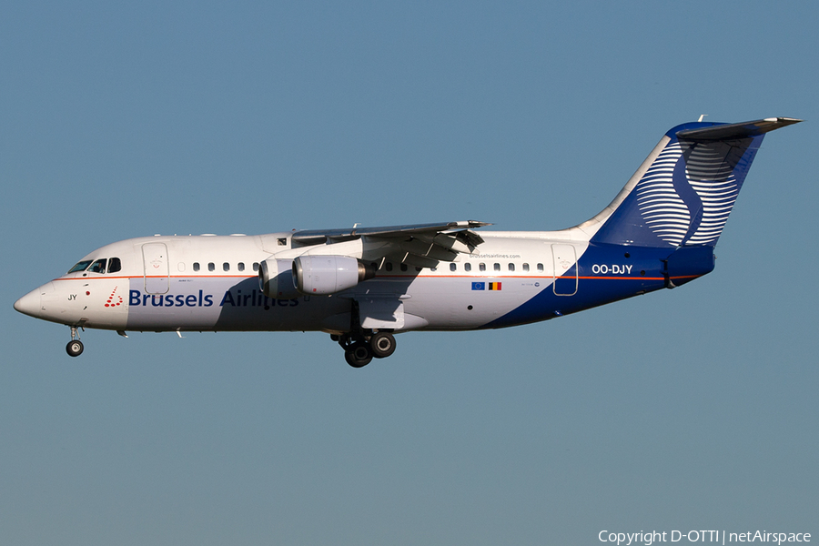 Brussels Airlines BAe Systems BAe-146-RJ85 (OO-DJY) | Photo 199874