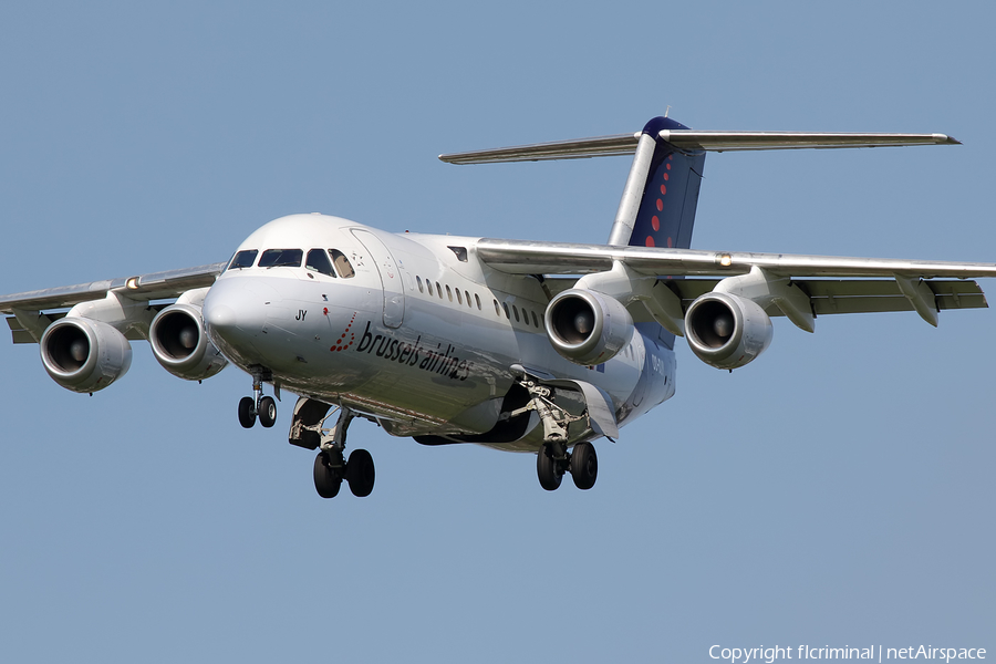 Brussels Airlines BAe Systems BAe-146-RJ85 (OO-DJY) | Photo 7907