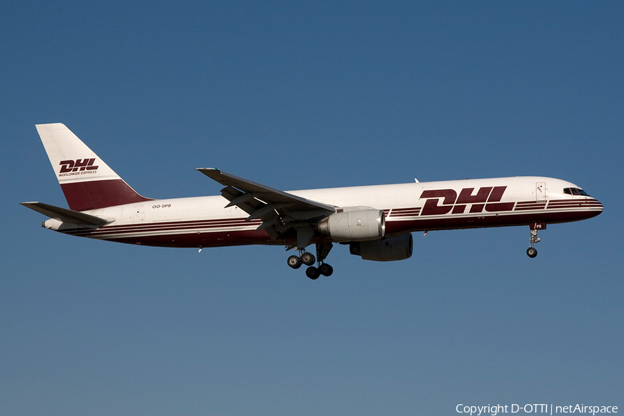 DHL (European Air Transport Brussels) Boeing 757-236(SF) (OO-DPB) | Photo 268565