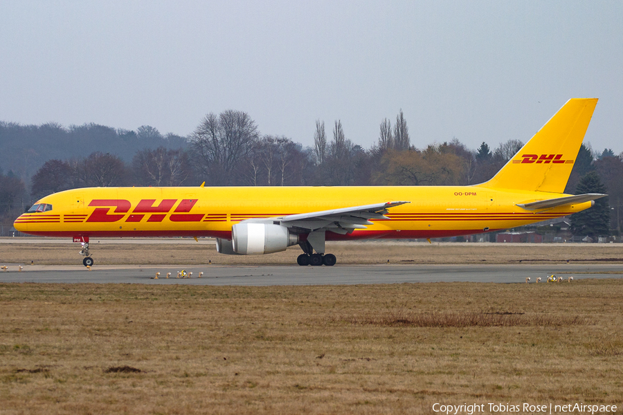 DHL (European Air Transport Brussels) Boeing 757-236(SF) (OO-DPM) | Photo 537655