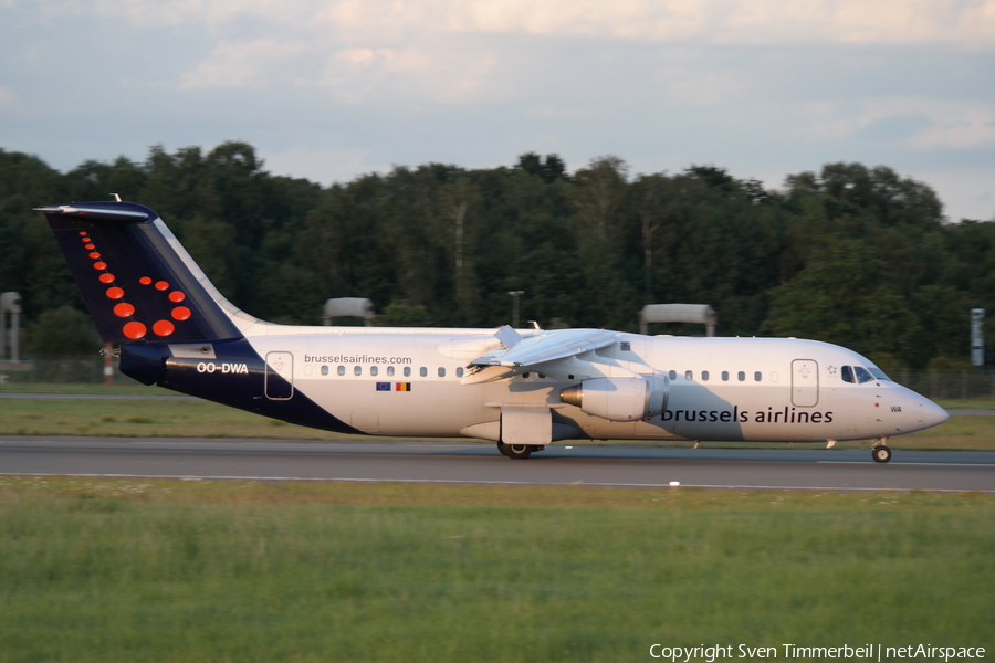 Brussels Airlines BAe Systems BAe-146-RJ100 (OO-DWA) | Photo 102894