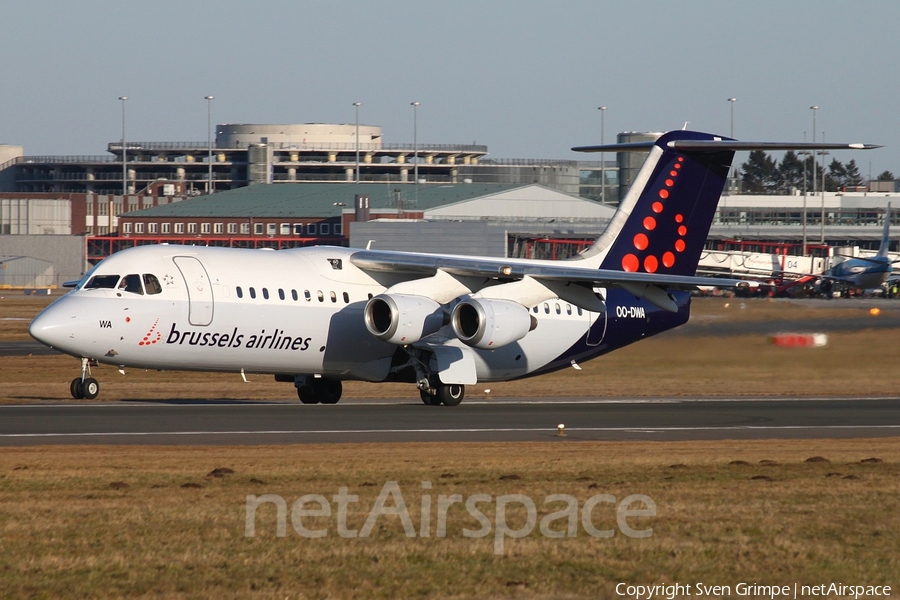 Brussels Airlines BAe Systems BAe-146-RJ100 (OO-DWA) | Photo 42071