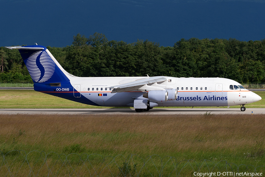 Brussels Airlines BAe Systems BAe-146-RJ100 (OO-DWB) | Photo 201643