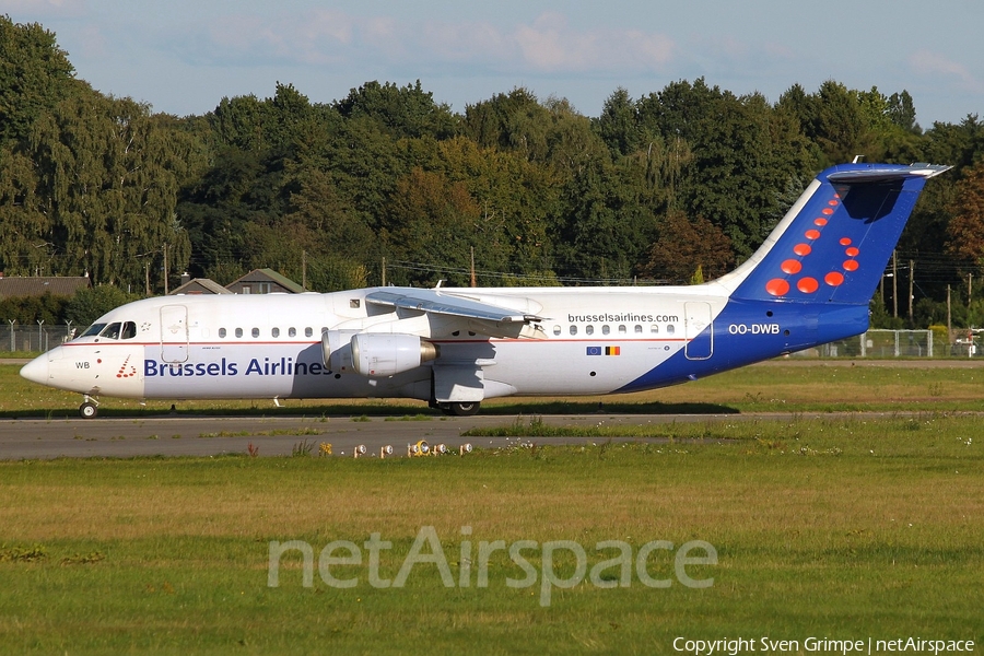 Brussels Airlines BAe Systems BAe-146-RJ100 (OO-DWB) | Photo 11729