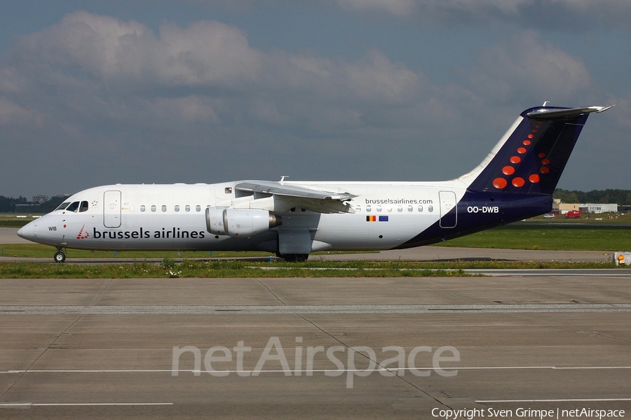 Brussels Airlines BAe Systems BAe-146-RJ100 (OO-DWB) | Photo 55823