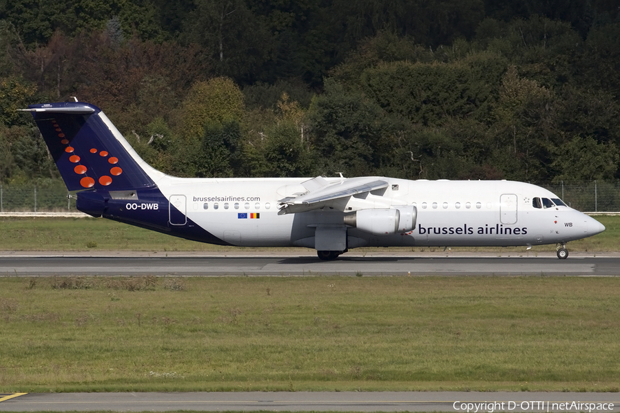 Brussels Airlines BAe Systems BAe-146-RJ100 (OO-DWB) | Photo 452273