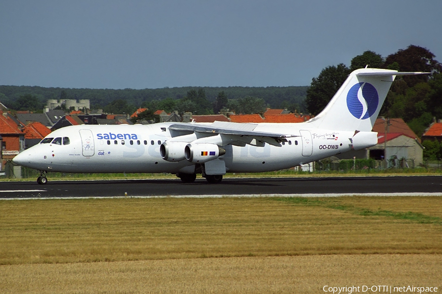 Sabena BAe Systems BAe-146-RJ100 (OO-DWB) | Photo 360394