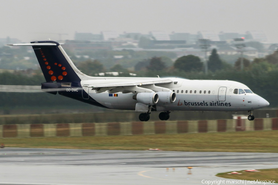 Brussels Airlines BAe Systems BAe-146-RJ100 (OO-DWC) | Photo 128722