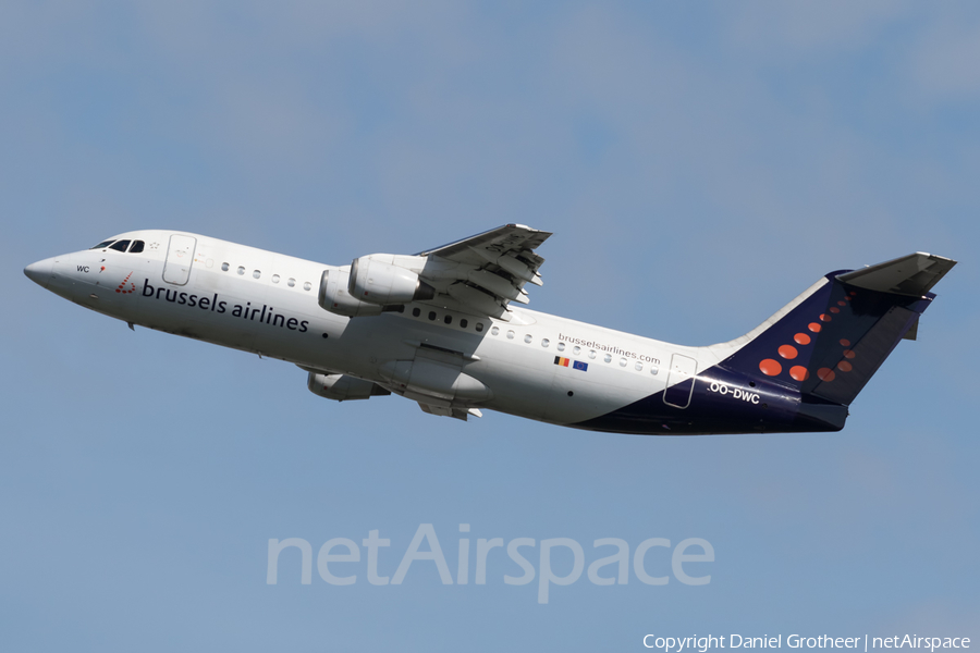 Brussels Airlines BAe Systems BAe-146-RJ100 (OO-DWC) | Photo 165792
