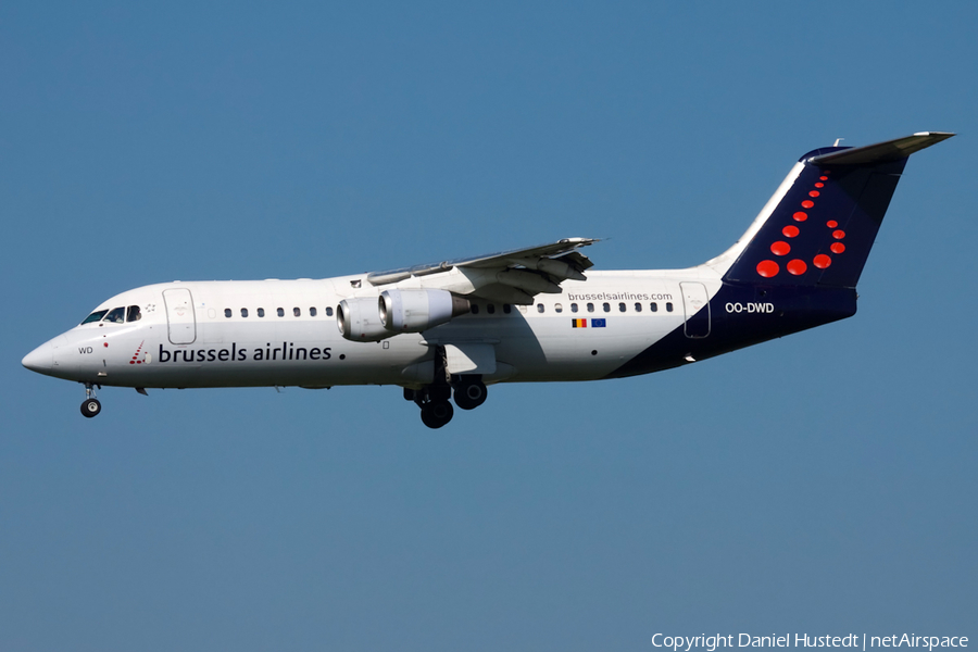 Brussels Airlines BAe Systems BAe-146-RJ100 (OO-DWD) | Photo 614002
