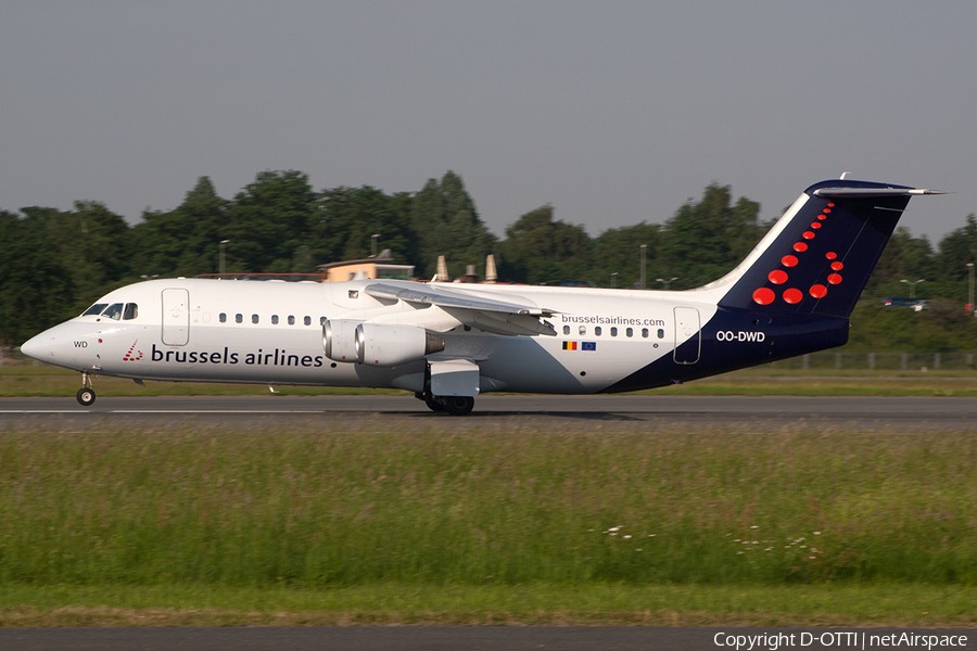 Brussels Airlines BAe Systems BAe-146-RJ100 (OO-DWD) | Photo 201341