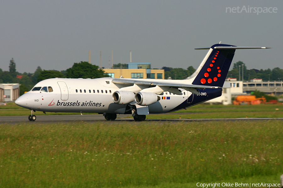 Brussels Airlines BAe Systems BAe-146-RJ100 (OO-DWD) | Photo 58965