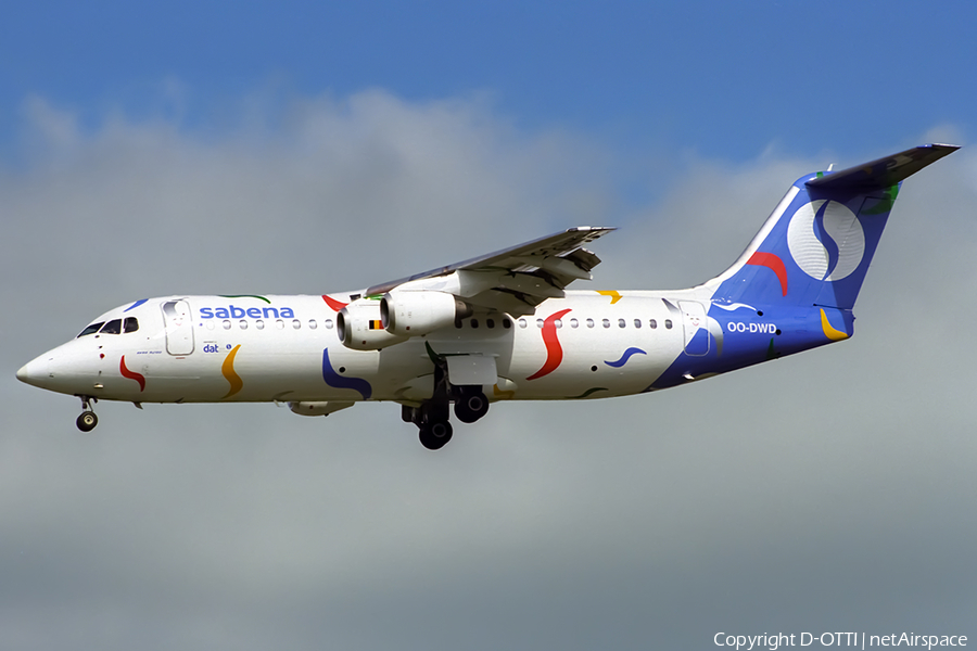 Sabena BAe Systems BAe-146-RJ100 (OO-DWD) | Photo 397016