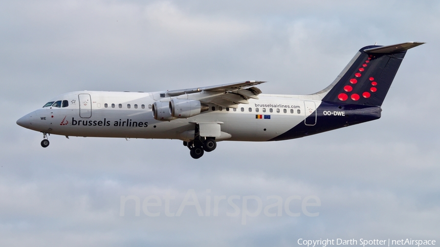 Brussels Airlines BAe Systems BAe-146-RJ100 (OO-DWE) | Photo 201885