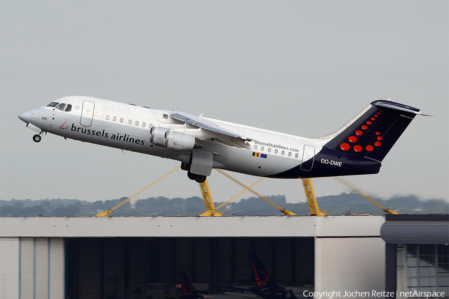 Brussels Airlines BAe Systems BAe-146-RJ100 (OO-DWE) | Photo 79859