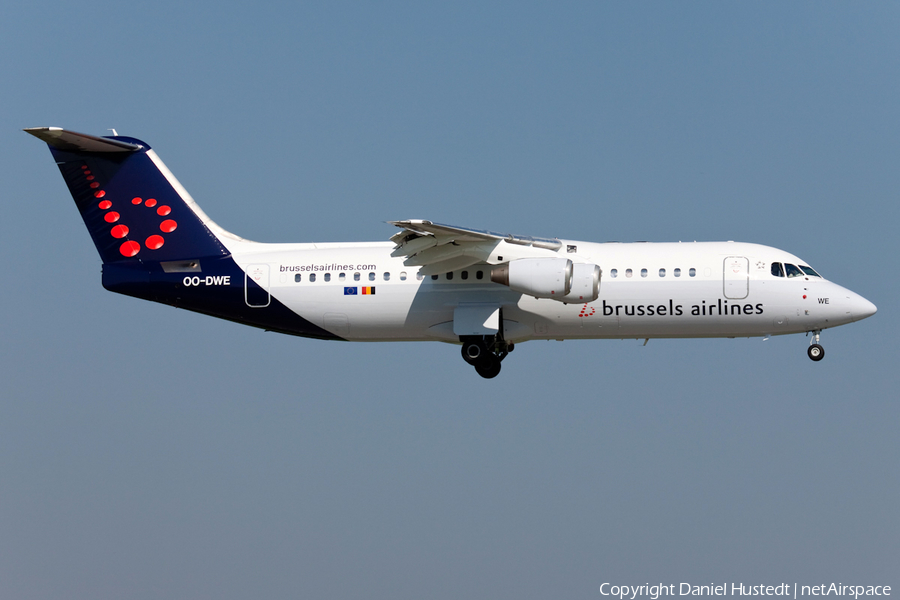 Brussels Airlines BAe Systems BAe-146-RJ100 (OO-DWE) | Photo 498084