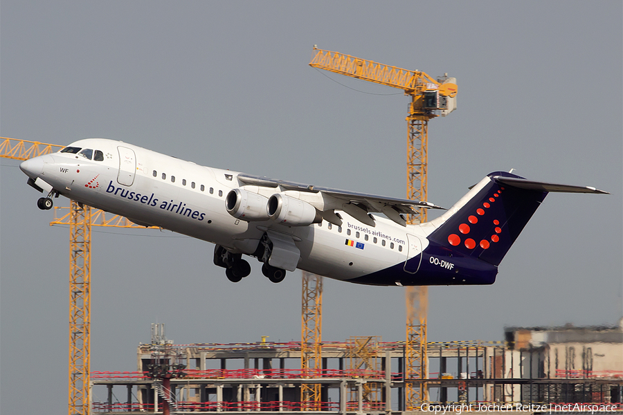 Brussels Airlines BAe Systems BAe-146-RJ100 (OO-DWF) | Photo 79864