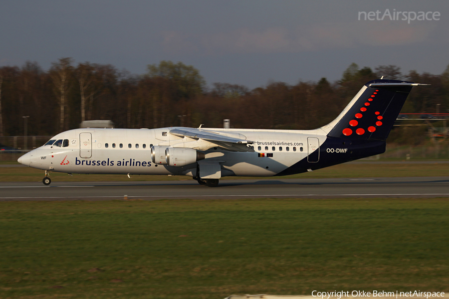 Brussels Airlines BAe Systems BAe-146-RJ100 (OO-DWF) | Photo 58967
