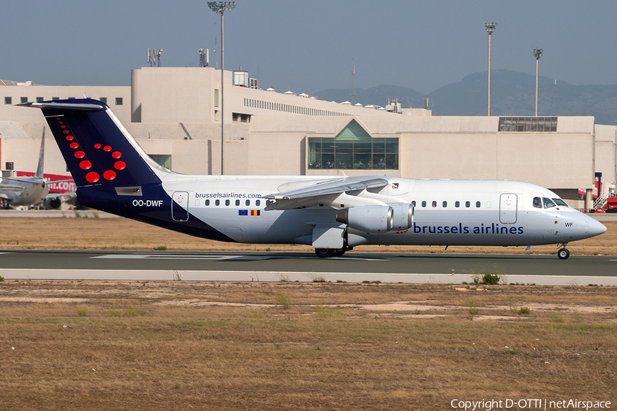Brussels Airlines BAe Systems BAe-146-RJ100 (OO-DWF) | Photo 204278