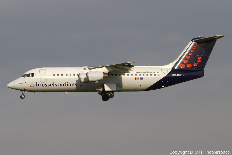 Brussels Airlines BAe Systems BAe-146-RJ100 (OO-DWG) | Photo 437906