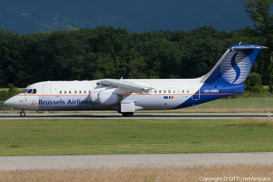 Brussels Airlines BAe Systems BAe-146-RJ100 (OO-DWG) | Photo 201443