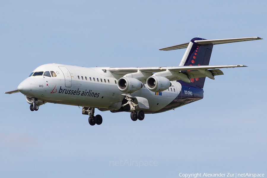 Brussels Airlines BAe Systems BAe-146-RJ100 (OO-DWG) | Photo 524191