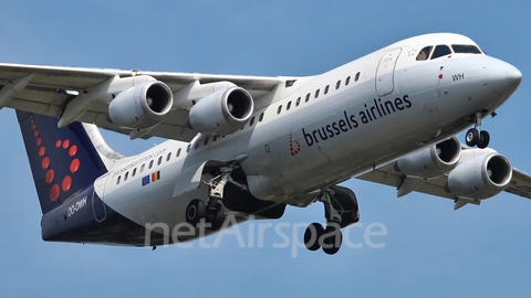 Brussels Airlines BAe Systems BAe-146-RJ100 (OO-DWH) at  Brussels - International, Belgium