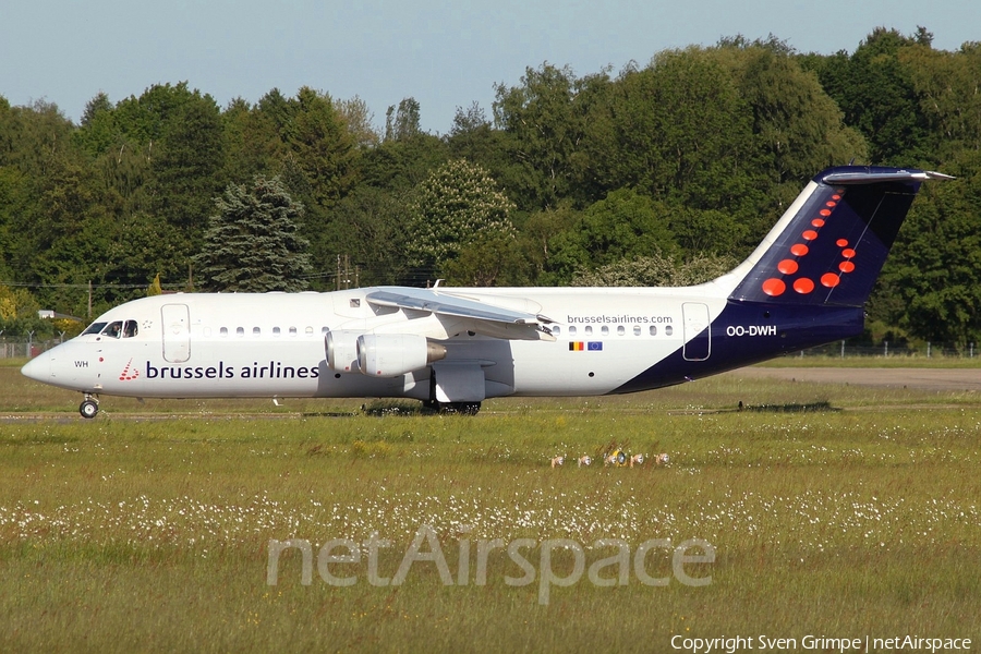 Brussels Airlines BAe Systems BAe-146-RJ100 (OO-DWH) | Photo 32754