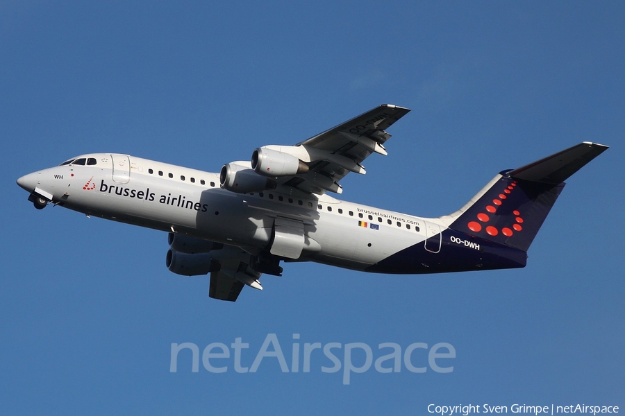 Brussels Airlines BAe Systems BAe-146-RJ100 (OO-DWH) | Photo 89735