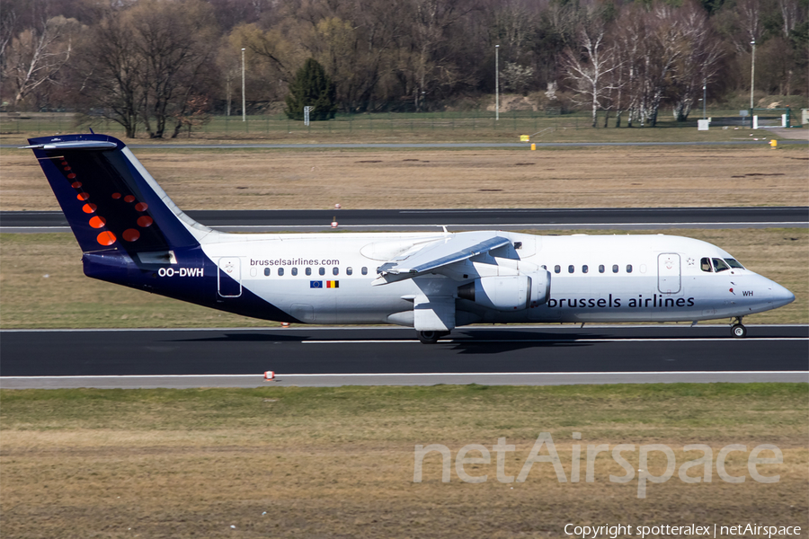 Brussels Airlines BAe Systems BAe-146-RJ100 (OO-DWH) | Photo 104258