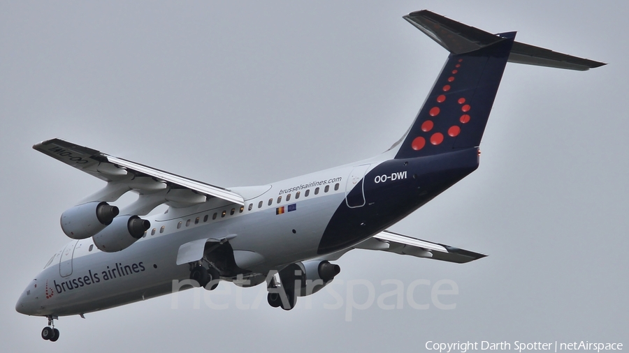 Brussels Airlines BAe Systems BAe-146-RJ100 (OO-DWI) | Photo 212232