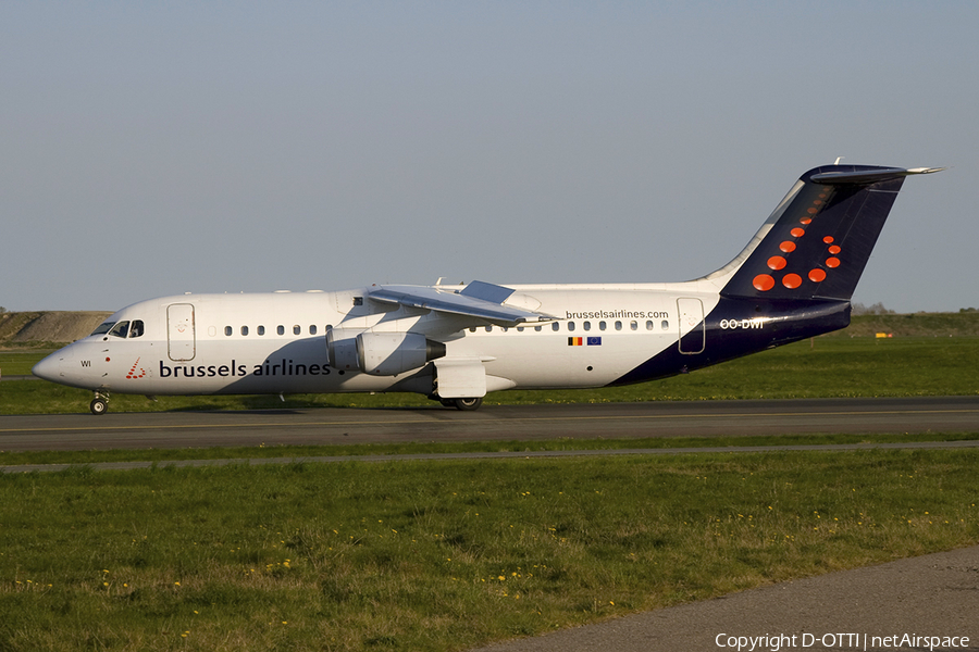 Brussels Airlines BAe Systems BAe-146-RJ100 (OO-DWI) | Photo 274432