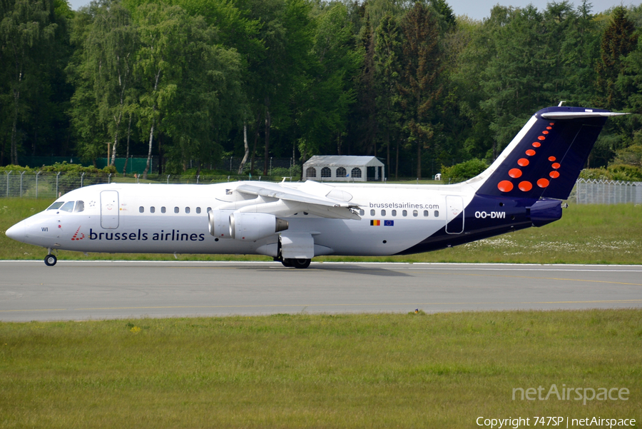 Brussels Airlines BAe Systems BAe-146-RJ100 (OO-DWI) | Photo 111727