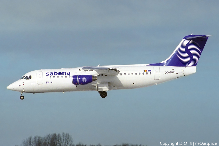 Sabena BAe Systems BAe-146-RJ100 (OO-DWI) | Photo 384116