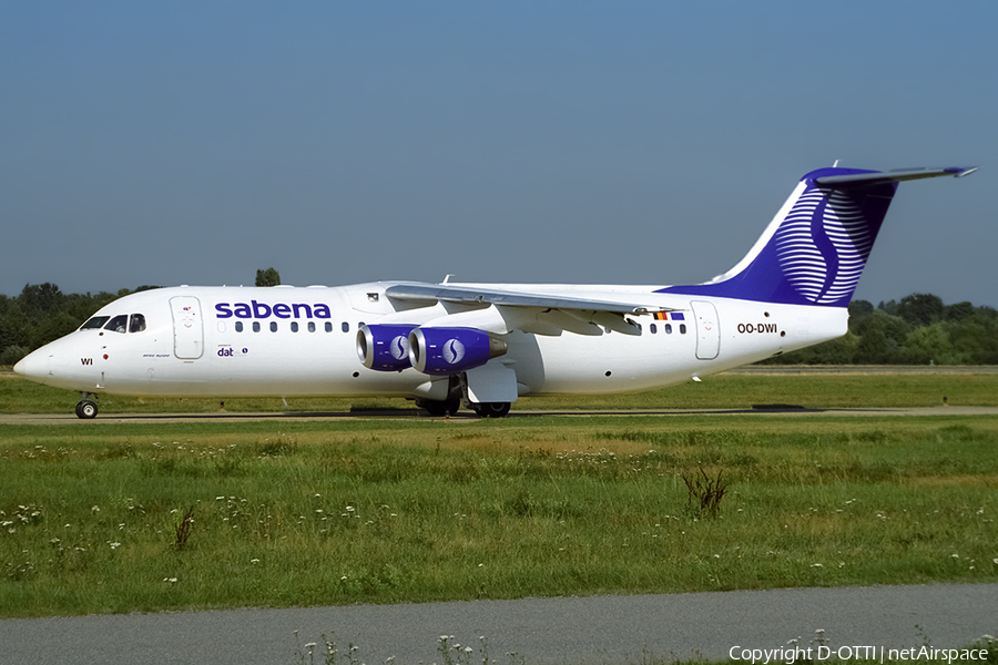 Sabena BAe Systems BAe-146-RJ100 (OO-DWI) | Photo 431429