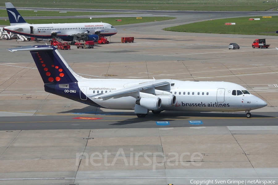 Brussels Airlines BAe Systems BAe-146-RJ100 (OO-DWJ) | Photo 48059