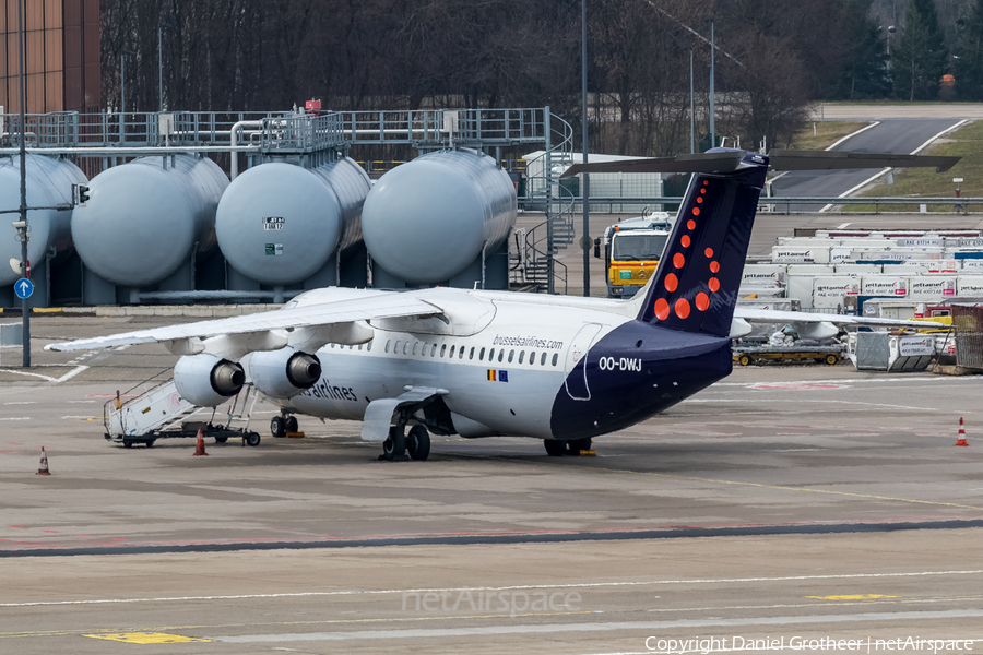 Brussels Airlines BAe Systems BAe-146-RJ100 (OO-DWJ) | Photo 102754
