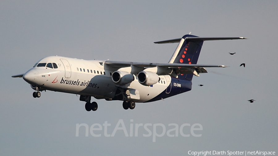 Brussels Airlines BAe Systems BAe-146-RJ100 (OO-DWK) | Photo 211873