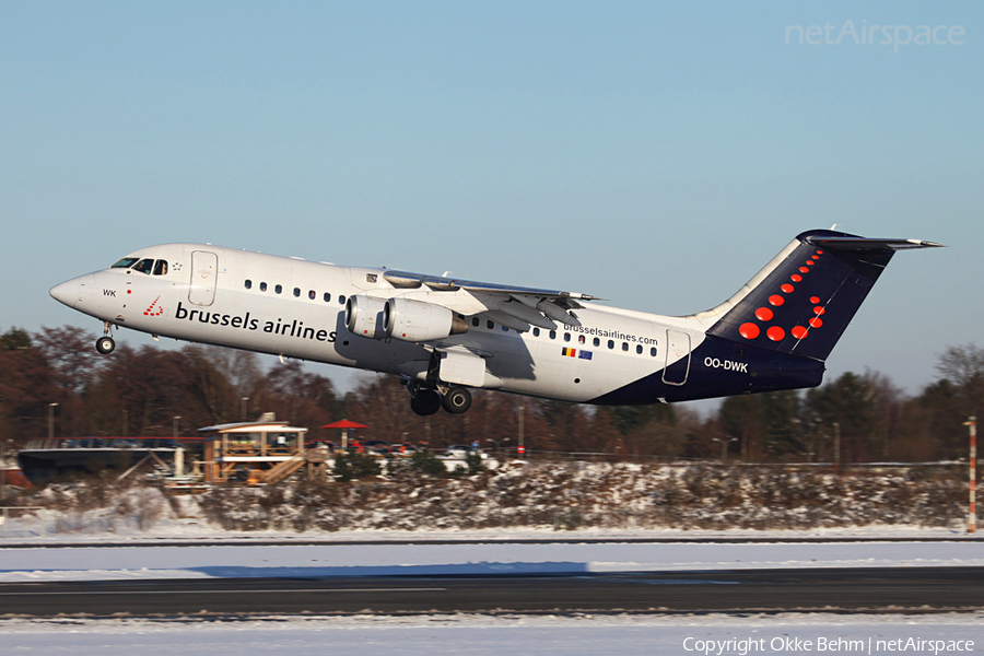 Brussels Airlines BAe Systems BAe-146-RJ100 (OO-DWK) | Photo 58970