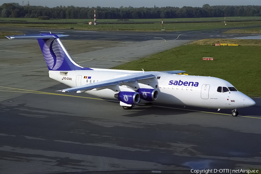 Sabena BAe Systems BAe-146-RJ100 (OO-DWK) | Photo 439057