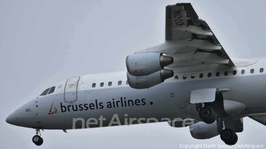 Brussels Airlines BAe Systems BAe-146-RJ100 (OO-DWL) | Photo 212239